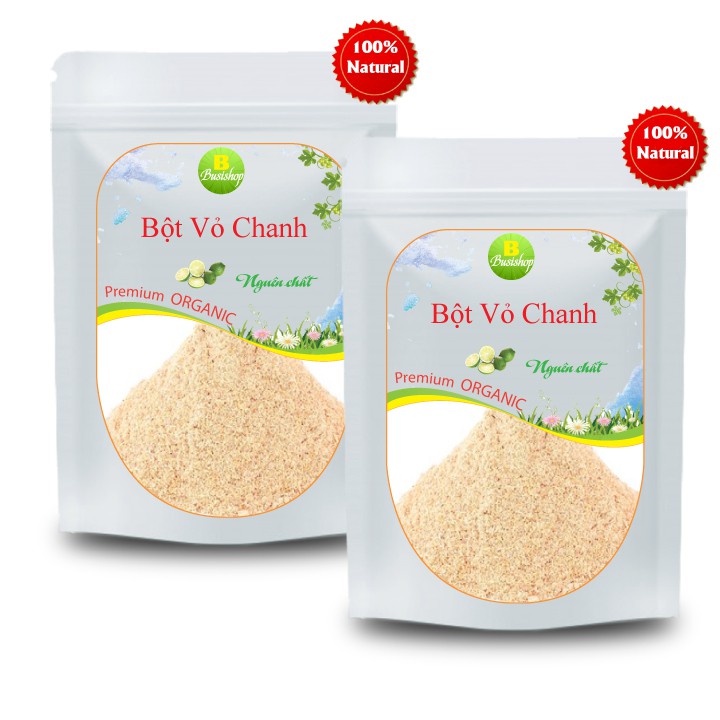 Bột vỏ chanh nguyên chất (100g) Làm bánh, đẹp da, TTB chết, mềm da