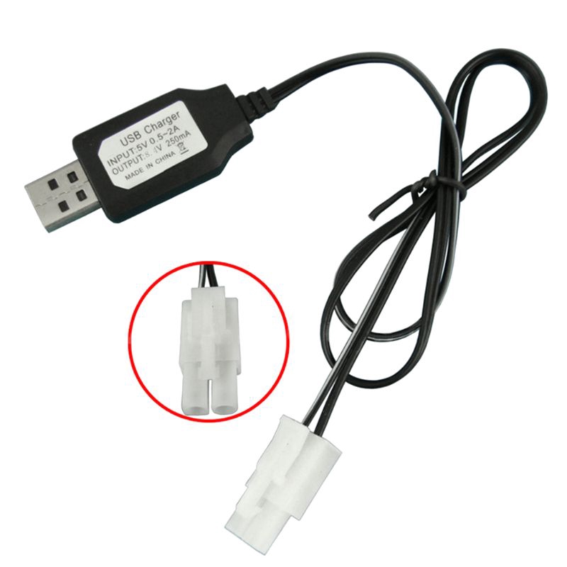 Bộ Sạc Pin Cổng Usb Ni-Cd Ni-Mh 8.4v 250ma