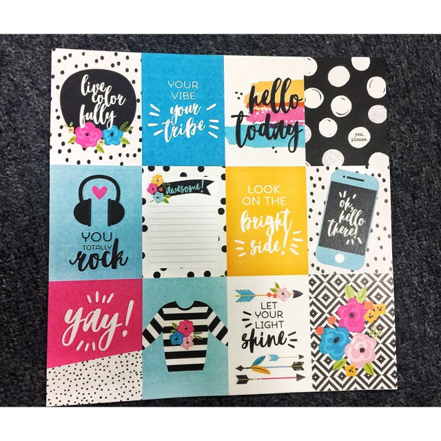 Sticker tự cắt dán