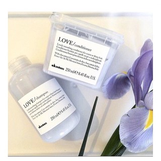 Combo gội xả tinh chất làm thẳng và mượt tóc Love Smoothing Davines 250ml