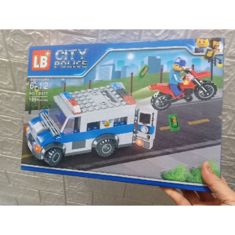 Bộ Xếp Hình Lego CITY POLICE  Loại To