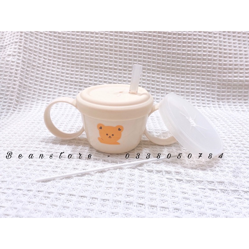 [ Hàng Mới Về ] Cốc uống nước và ăn bánh snack Hàn Quốc cho bé