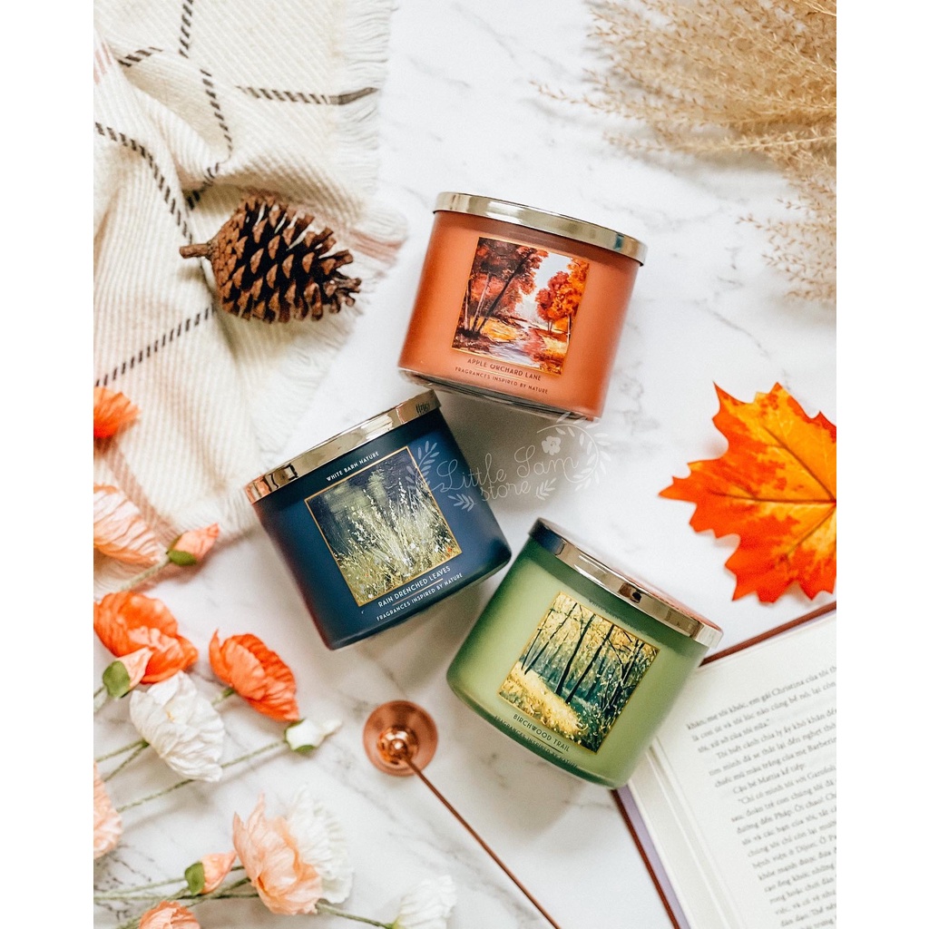 Nến thơm 3 bấc  Bath and Body works - hàng chính hãng