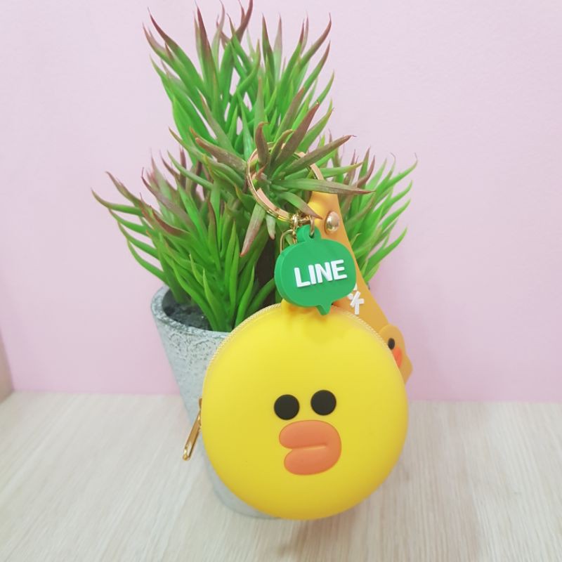 Móc khóa ví silicon