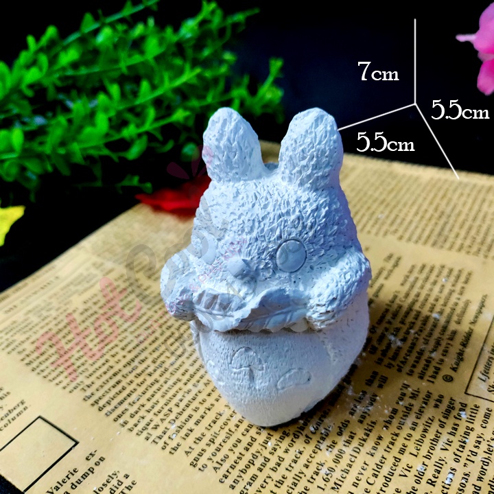 Tượng tô màu chọn mẫu, TOTORO, size M, tượng thạch cao , tô tượng, đồ chơi cho trẻ