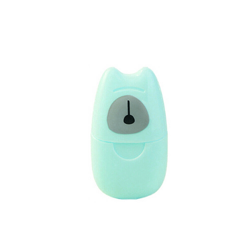 Set 50 Xà Phòng Giấy Kèm Hộp Đựng Tiện Dụng