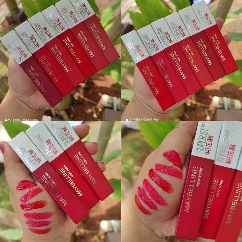 (Hàng Mới Về) Son Kem Lì Maybelin Lên Màu Chuẩn Đẹp Thiết Kế Vỏ Son Đẹp Mắt | BigBuy360 - bigbuy360.vn