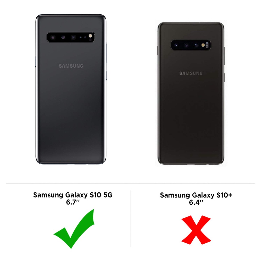 [Ảnh Thật] Ốp lưng Samsung S10 5G Dẻo Nhám Mịn