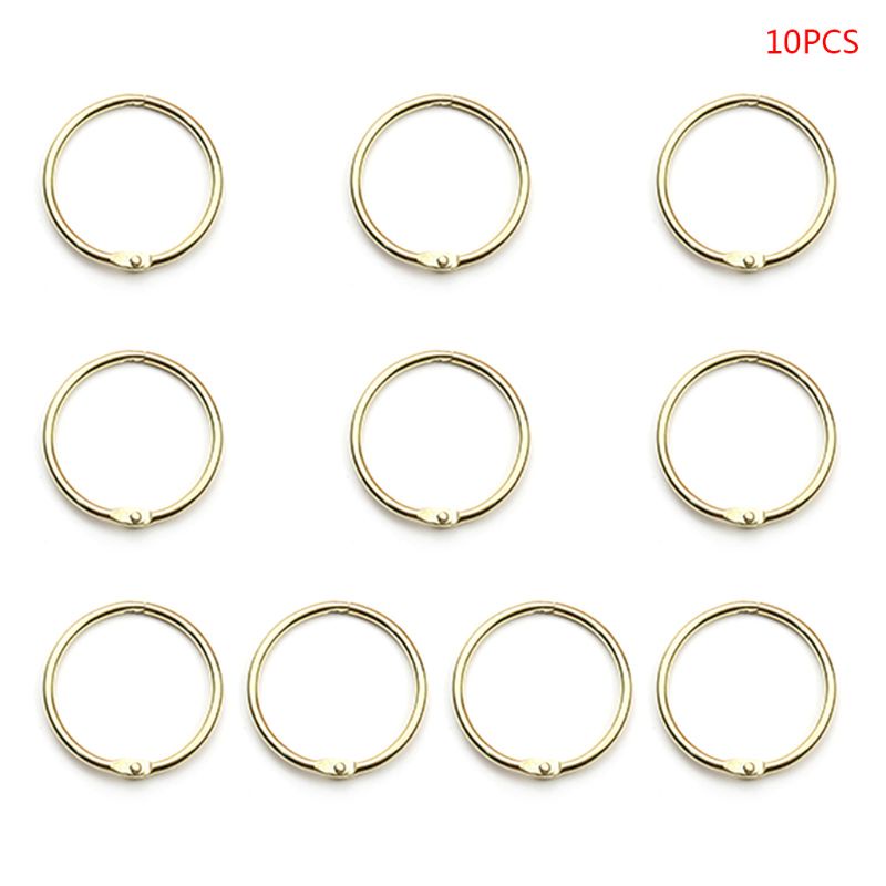 Set 10 Sổ Tay Ghi Chú Bằng Kim Loại DIY Cho Bé