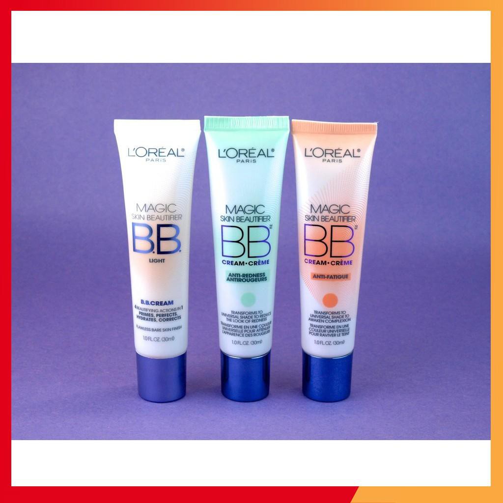 Kem BB Cream L'Oreal Magic Skin Beautifier BB Cream 30ml Hàng Mỹ Chính Hãng Mỹ phẩm xách tay