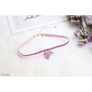 Chocker xinh BST màu tím A-ck60-65 Mayconner