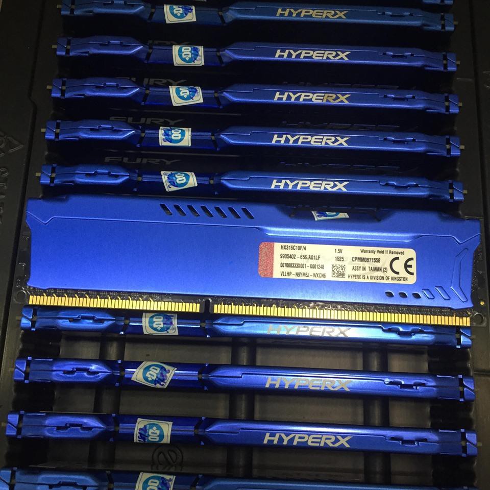 RAM DDR3 4GB Kingston HyperX bus 1600 - BH 3 Tháng