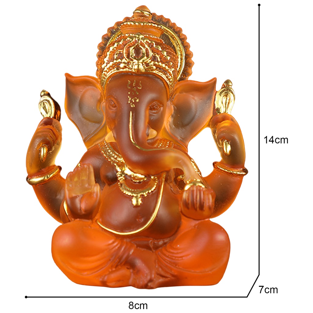 Mô Hình Tượng Thần Ganesha Ấn Độ Trang Trí Nhà Cửa