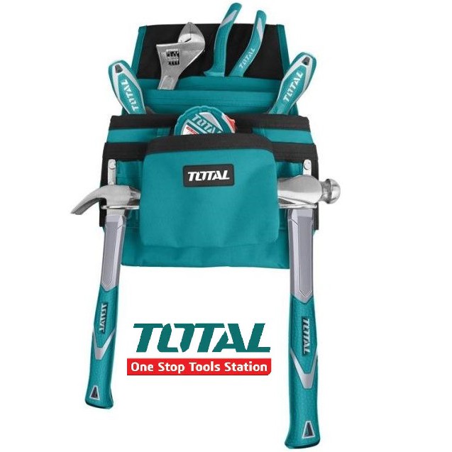 Total Túi đựng đồ nghề thắt lưng 320mm x 280mm 12inch Tools Bag THT16P1011