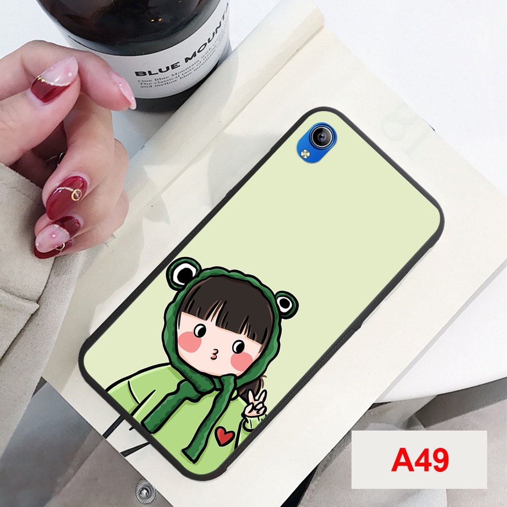 [FREESHIP] ỐP LƯNG VIVO Y91C -VIVO Y1S -VIVO Y93 MẪU EM BÉ GÁI SIÊU CUTE-IN HÌNH ĐÔI