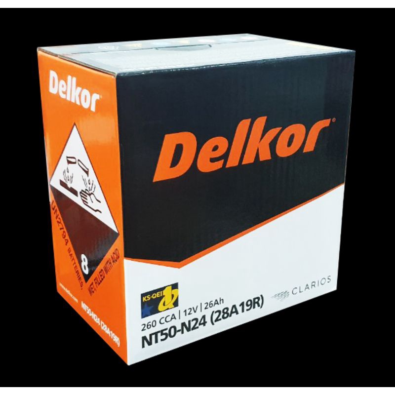 Ắc quy máy phát điện Nhật Delkor NT50-26Ah