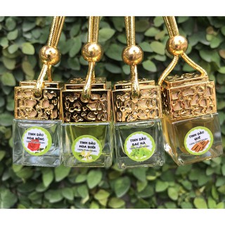 COMBO 4 lọ tinh dầu treo xe ô tô treo phòng - Tùy chọn mùi hương
