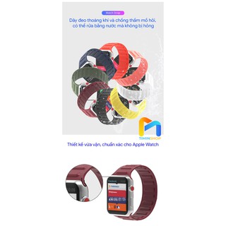 Dây cho Apple Watch size 42/ 44/ 45/ 49mm solo loop