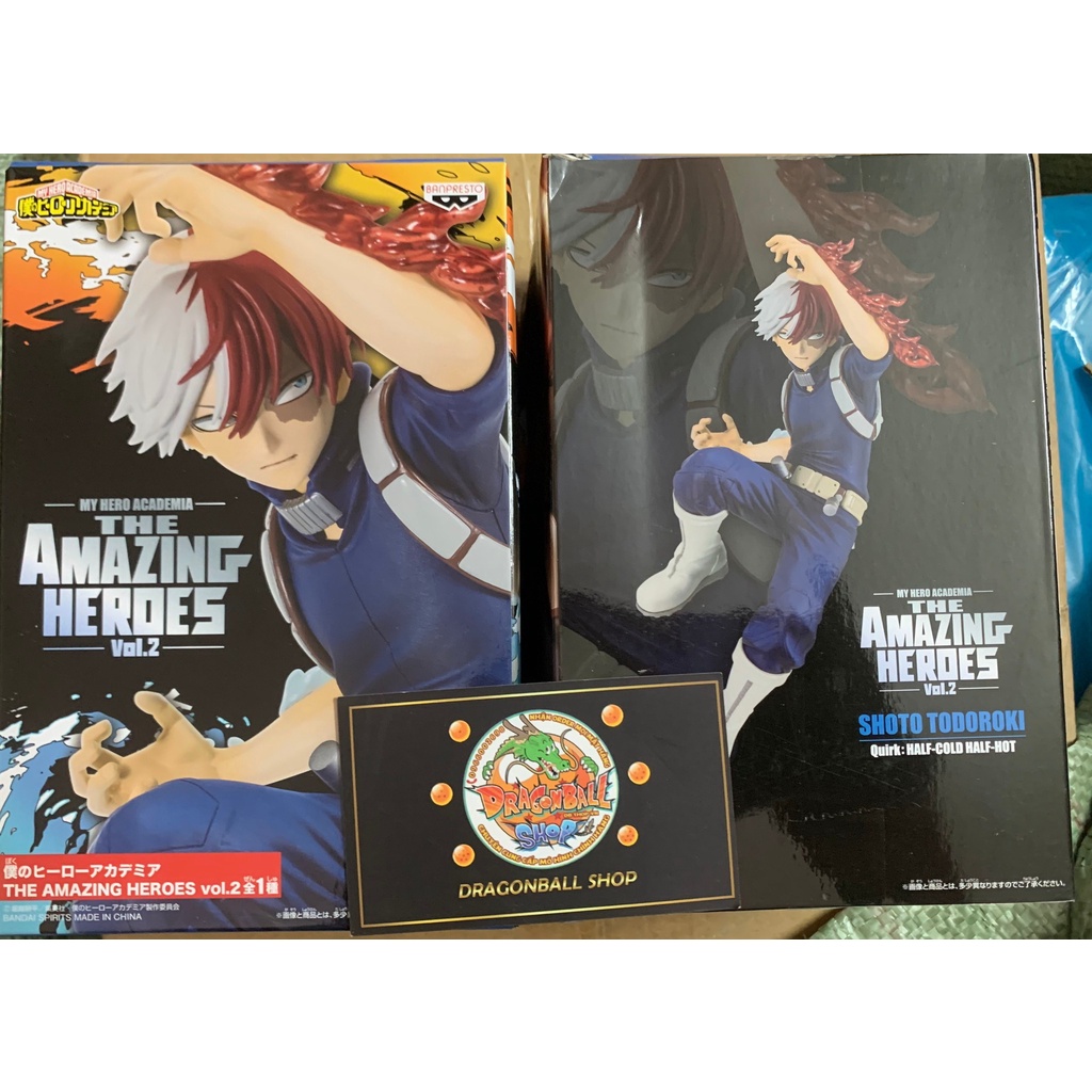 Mô hình Học Viện Anh Hùng chính hãng - The Amazing Heroes - Shoto Todoroki