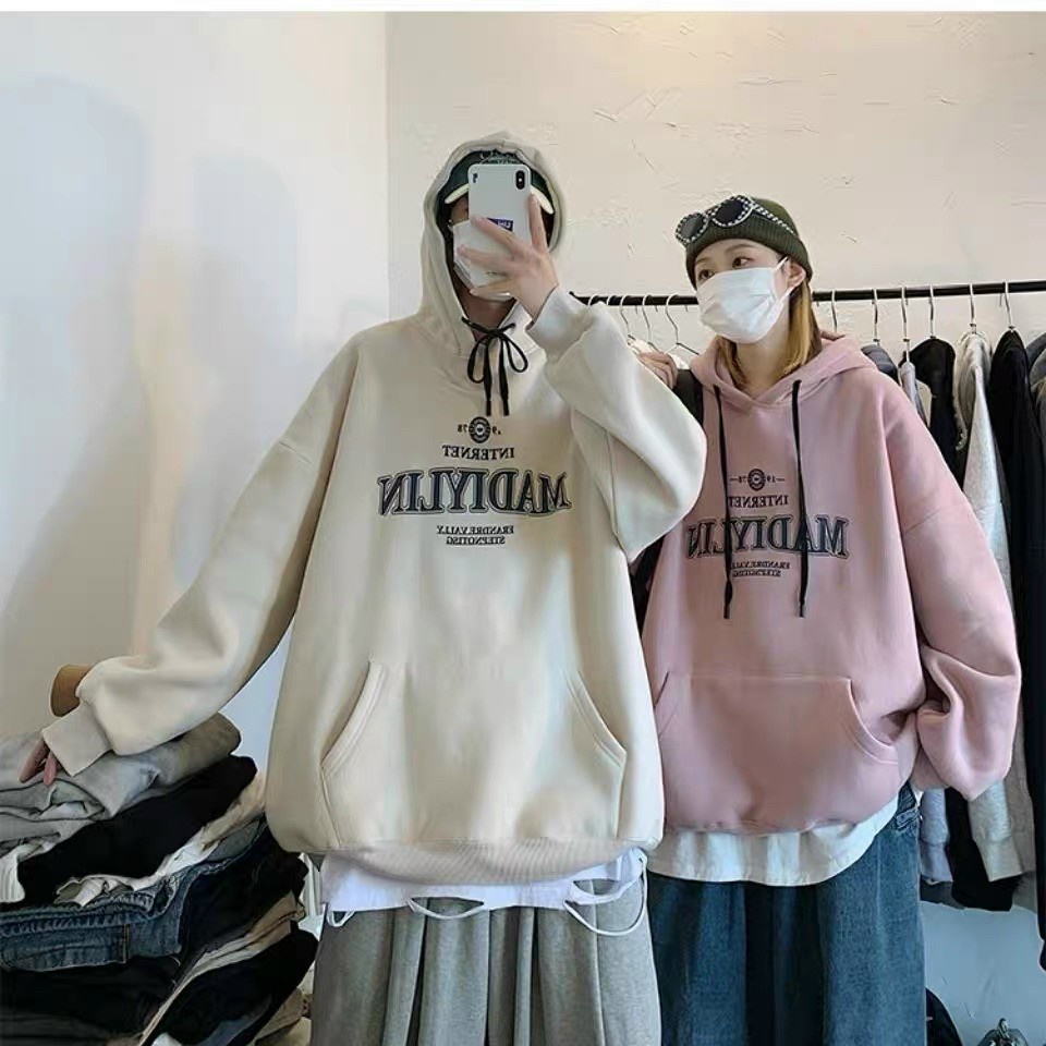 Áo Hoodie Mũ To 2 Lớp Madi Unisex Chất Nỉ 2 Da Cao Cấp,Áo Khoác Trùm Đầu Nam Nữ Phong Cách Ullzang