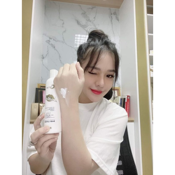 Sữa dưỡng thể trắng da Baby Lotion KISS ME