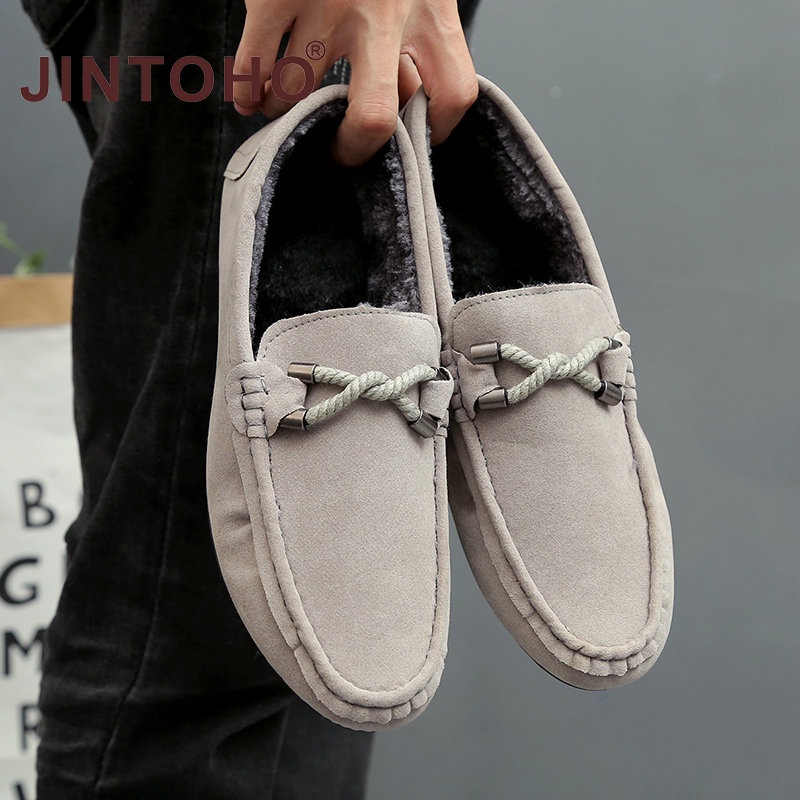 Giày Lười Da Lộn Thời Trang Cho Nam 2022