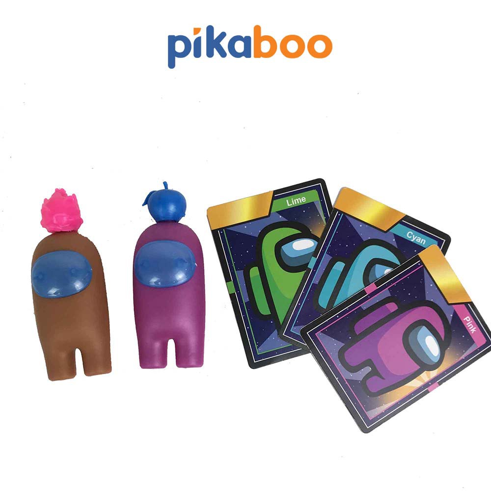 Đồ chơi among us cho bé cao cấp Pikaboo thiết kế nhựa ABS cao cấp an toàn cho trẻ em