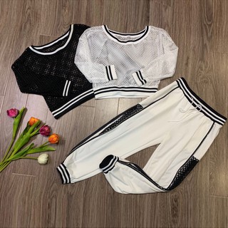 Quần Tập Jogger Lưới Nữ Cao Cấp