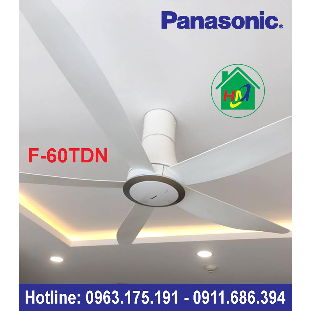 Quạt Trần 5 Cánh Điều Khiển Từ Xa Panasonic F-60TDN