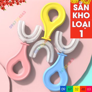 Bàn Chải Chữ U Cho Bé - Bàn Chải Đánh Răng Silicon Cho Bé