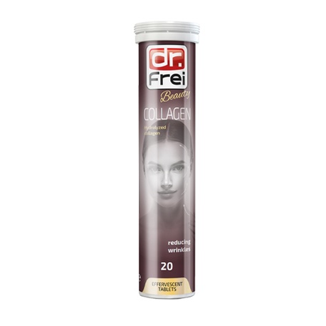 [Hỏa Tốc Q10] Viên sủi bổ sung collagen Dr. Frei Collagen (Tuýp 20 viên)