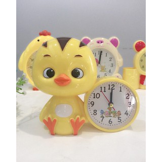 [ HÀNG ĐẸP  ] Đồng Hồ Báo Thức Để Bàn, Đồng Hồ Báo Hình Thú Cưng