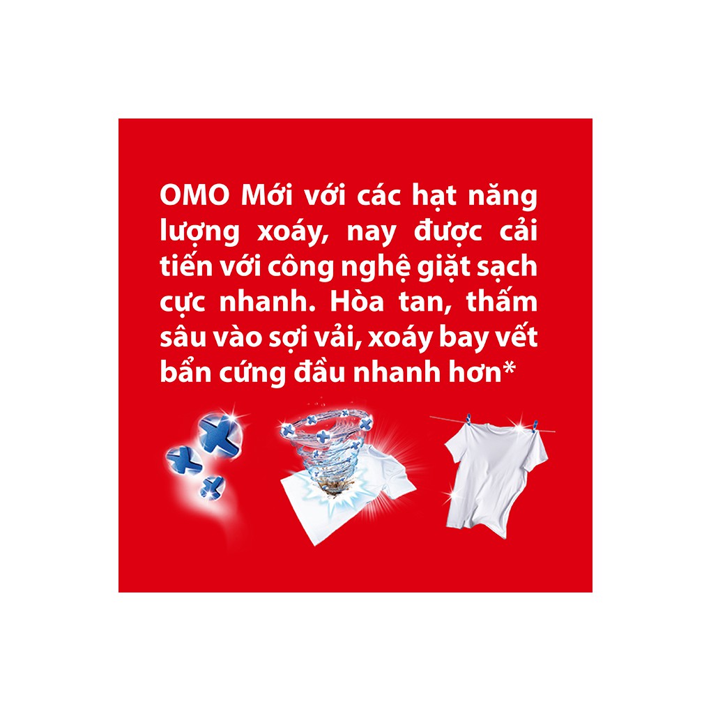 Bột giặt OMO Sạch cực nhanh 6kg