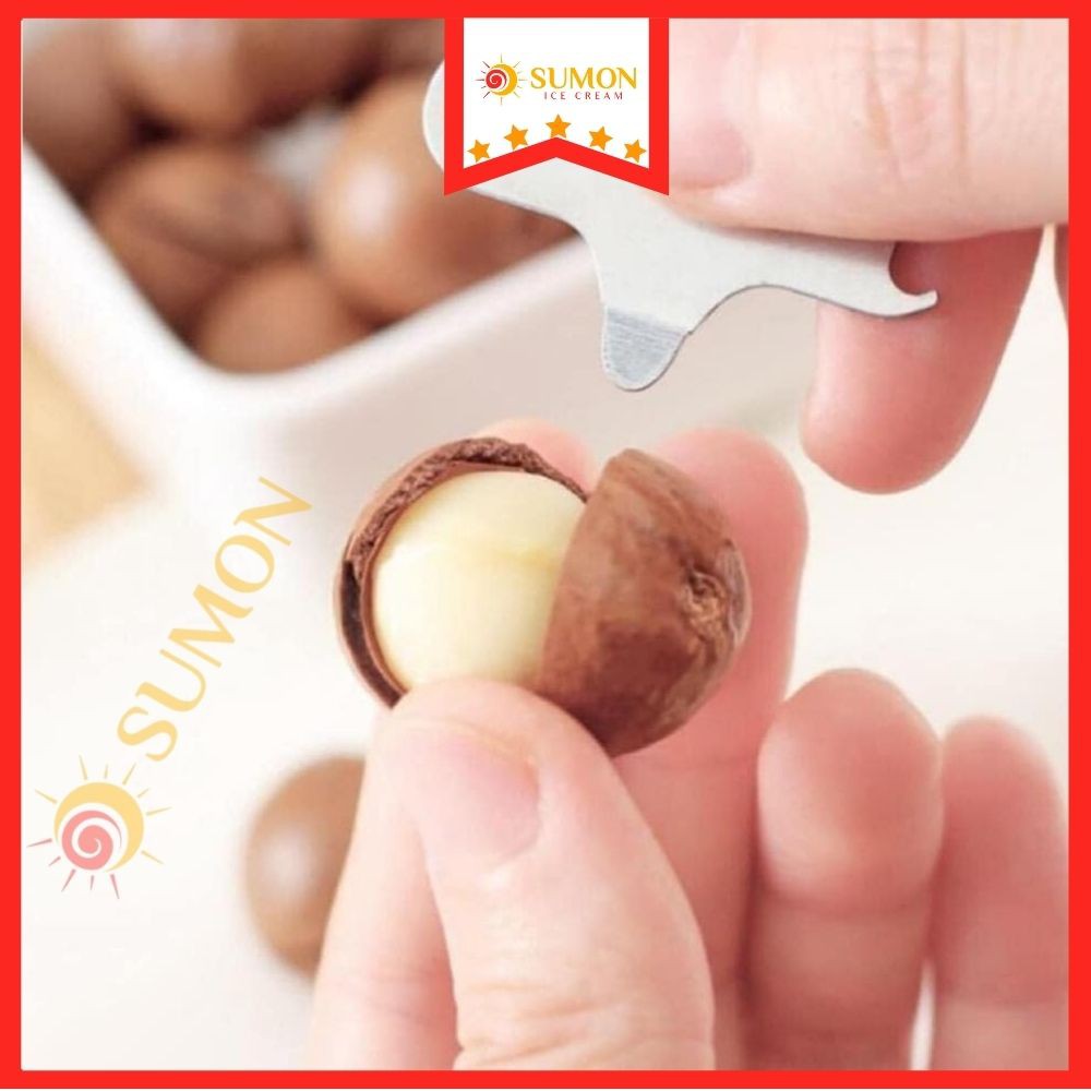 hạt macca nứt vỏ SUMON hat macca hạt macca tách MS10 (500gram)