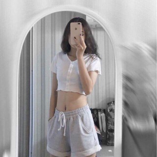 MONIKA TOP - CROPTOP CHẤT THUN GÂN MỀM MẠI FORM BASIC ĐƠN GIẢN