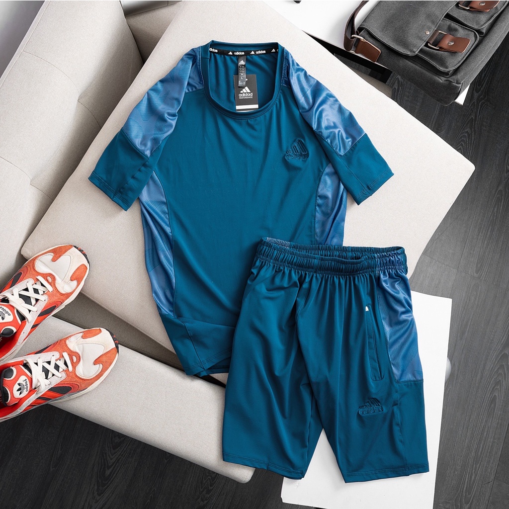Bộ quần áo thể thao nam ADIDAS 3 màu cao cấp mùa hè,bộ hè nam thể thao 2022(ảnh thật)