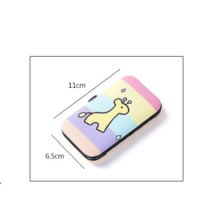 Bộ dụng cụ bấm móng tay 7 chi tiết hoạt tiết cartoon dễ thương #C774