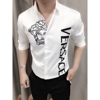 [HÀNG ĐẸP] Áo Sơ Mi Nam hoạ tiết ASM173