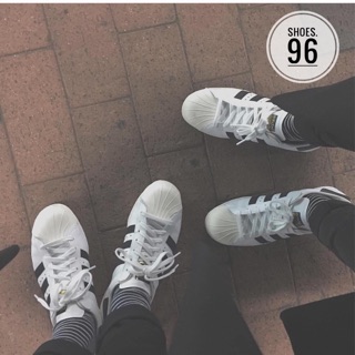 |ảnh thật| giày a. s u p e r s t a r w h i t e g o l d