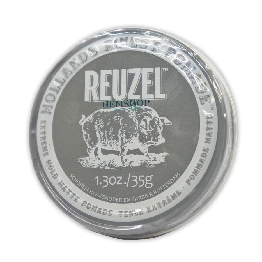 Sáp vuốt tóc Reuzel Extreme Hold Matte Pomade - 113gr