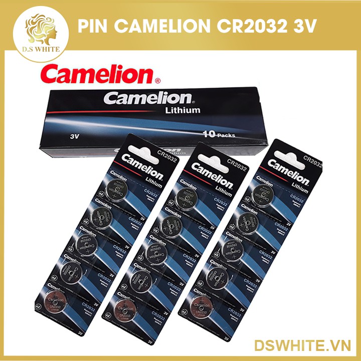 Pin Camelion CR2032, Pin Lithium 3V Camelion 1 Vỉ 5 Viên
