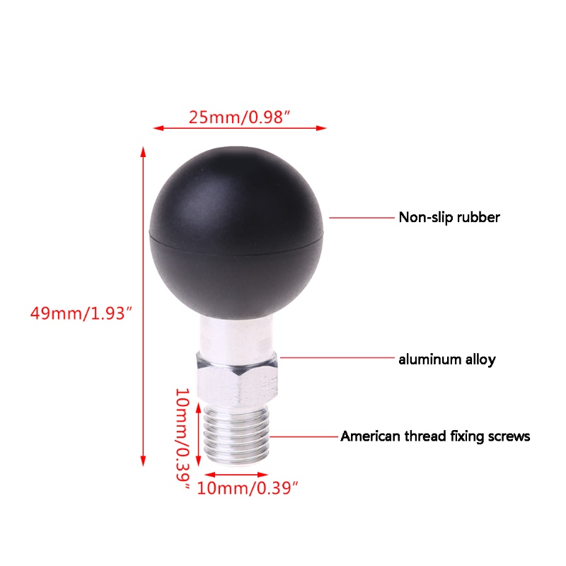 Bộ Chuyển Đổi Kẹp Gương Cầm Tay Cho Xe Máy