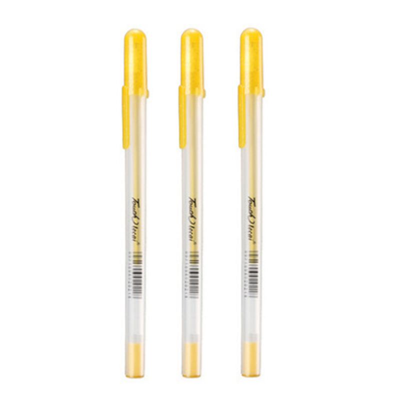 Bộ 3 Bút Gel Màu Trắng Đen Dùng Vẽ Tranh Chuyên Nghiệp