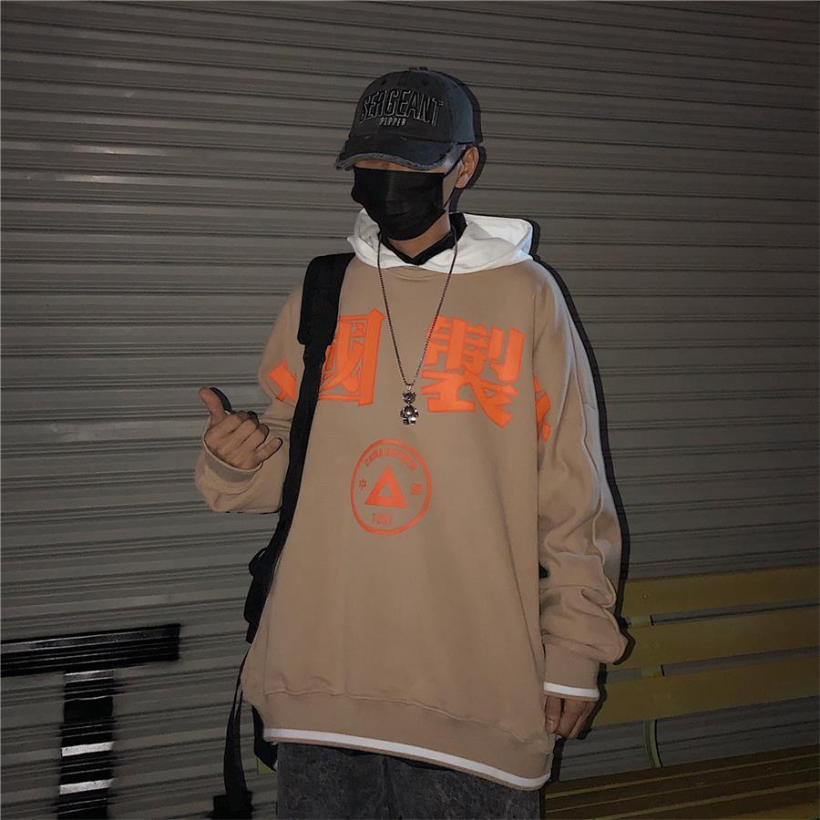 Áo Thun Nỉ Tay Dài Cổ Tròn Dáng Rộng In Hình anime Trẻ Trung Hợp Thời Trang Cho Nam