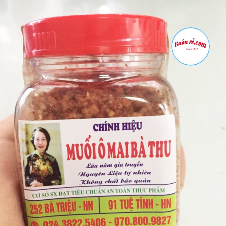 Muối ô mai Bà Thu chính hiệu - 100gr - Chấm hoa quả ngon ngất ngây 00005