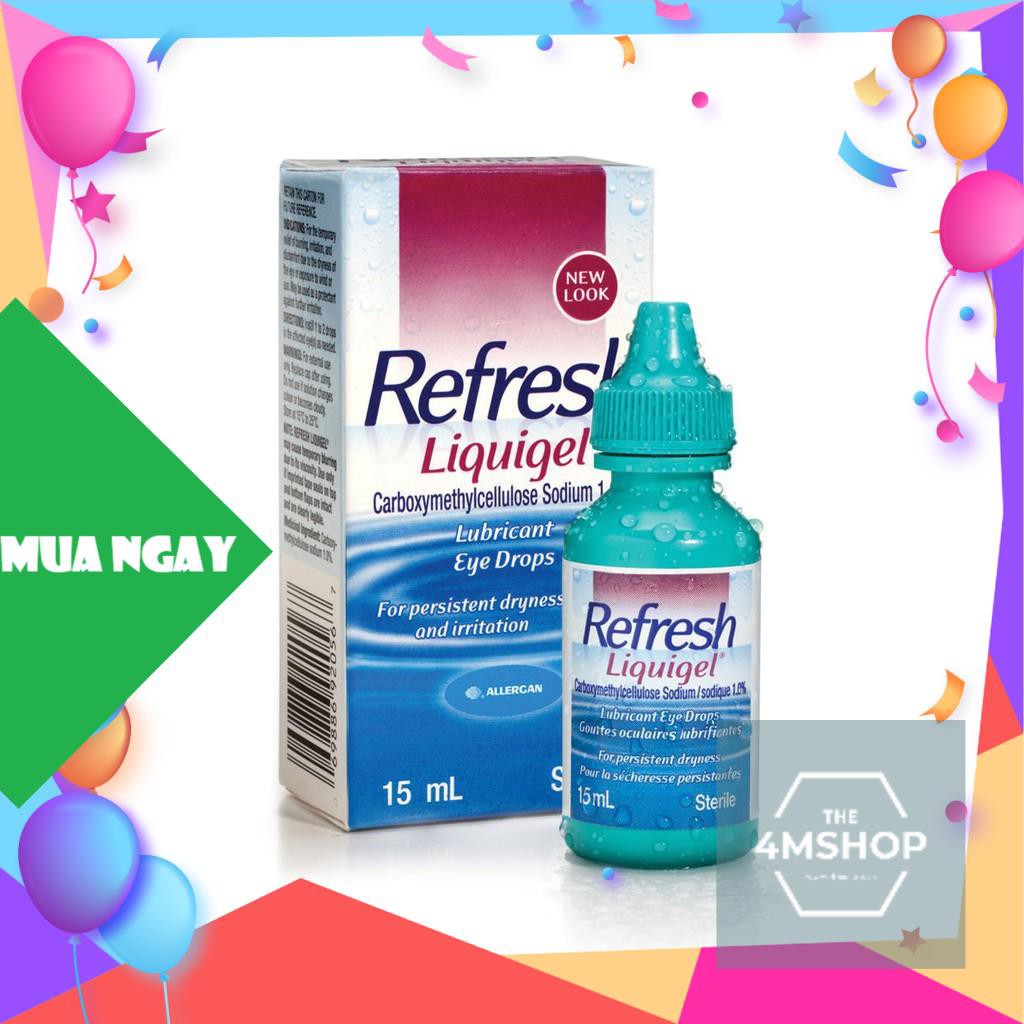 ✅ REFRESH LIQUIGEL - Nước mắt nhân tạo với công thức tối ưu