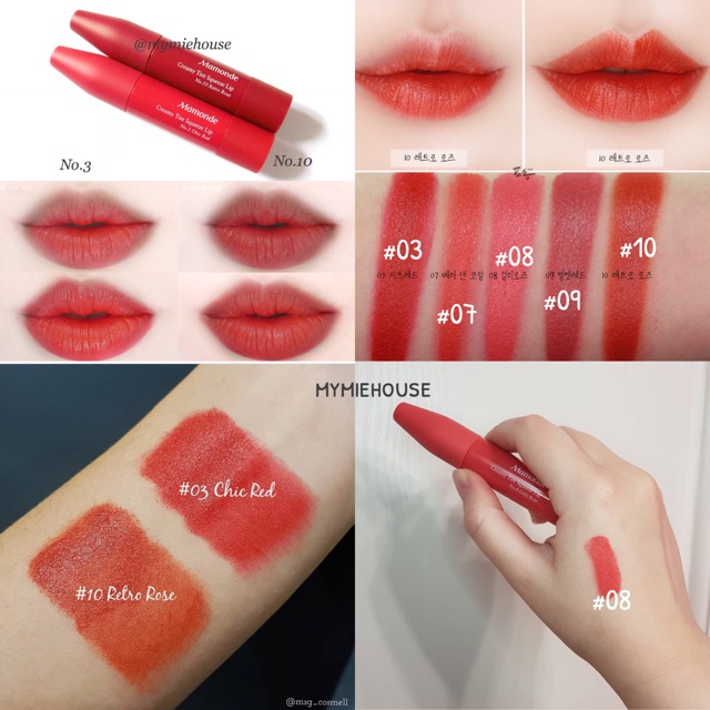 Son Mamonde CREAMY TINT SQUEEZE LIP