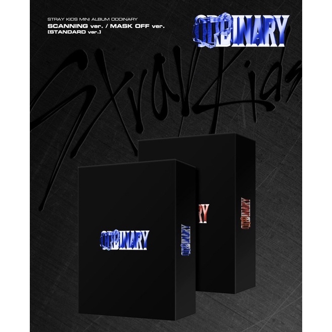 Bộ Ảnh ODDINARY - STRAYKIDS nguyên seal kèm pob Ktown