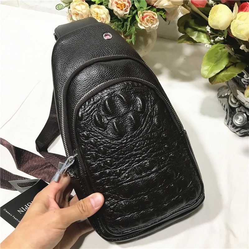 Túi da nam cao cấp đeo chéo siêu đẹp TX06