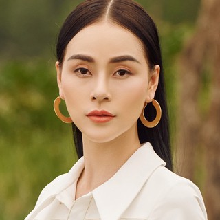 Khuyên tai tròn MEE Alluring Flat Hoops - E6519